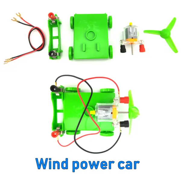 Electric circuit learning kit for kids - Interactive science experiment for STEM education.