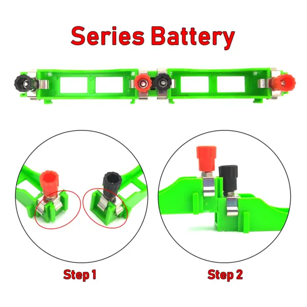 Electric circuit learning kit for kids - Interactive science experiment for STEM education.