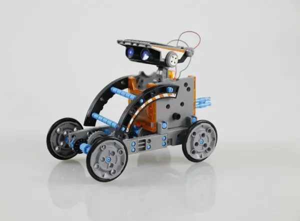 12-in-1 solar-powered robot kit for kids - Hands-on STEM learning with engineering and robotics.